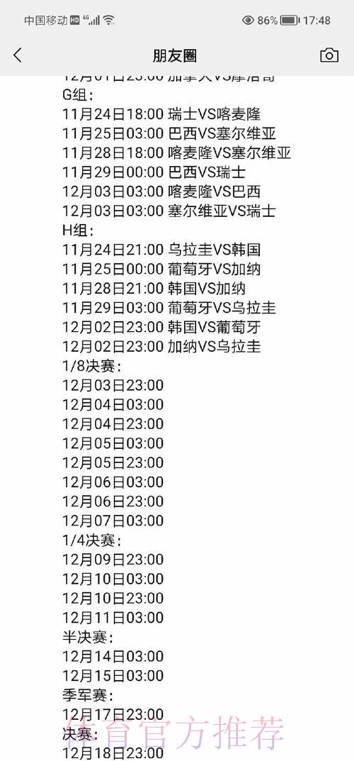 世界杯赛程深度解读与赛果全面预测