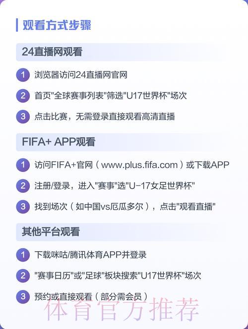 2026年世界杯官方免费观看直播平台全面解读 2026年世界杯官方免费观看直播平台全面解读